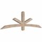 Ekena Millwork Alberta Smooth Timber Gable Bracket, Douglas Fir, 84"W x 24"H x 3 1/2"D x 3 1/2"F, 7/12 Pitch GBW084X24X0404ALB00SDF - alternate 2